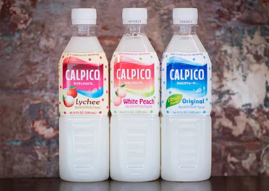 Calpico Lychee, White Peach or Original