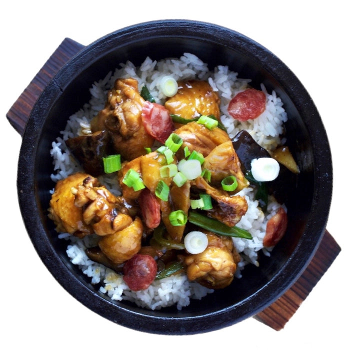 Soy Sauce Chicken Stone Pot Rice Bowl