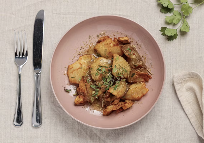 Crispy Smashed Potatoes (HOT PLATE)