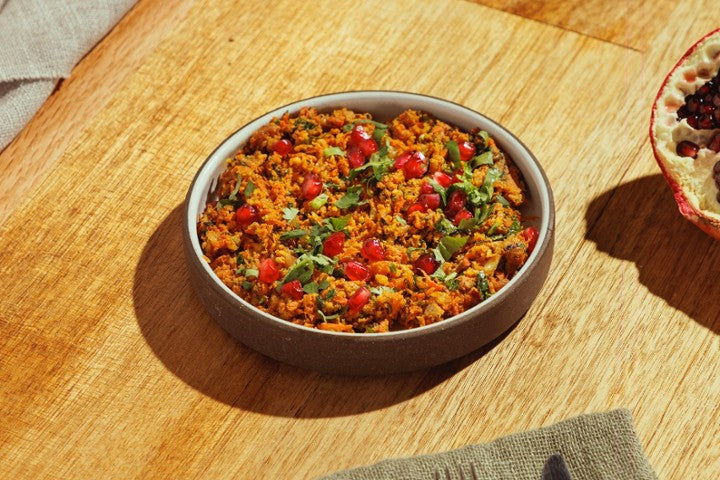 carrot pkhali