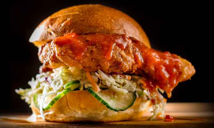 SPICY CRISPY CHICKEN SANDWICH