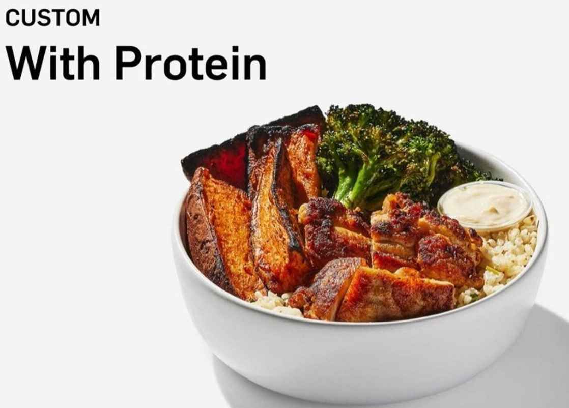 Custom with Protein (BUILD YOUR OWN)