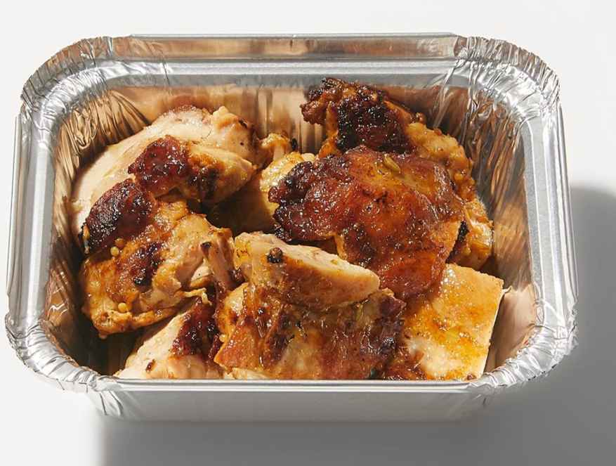 Charred Chicken Side
