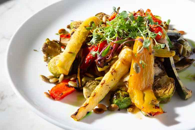 Grilled Seasonal Vegetable Plate (SECONDI)