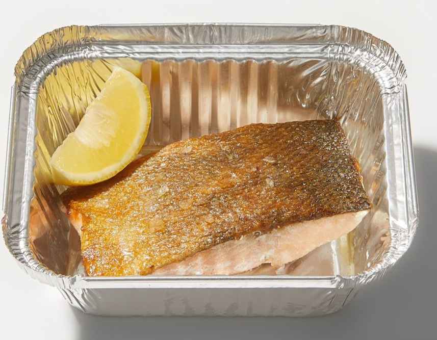 Wild Alaskan Salmon Side