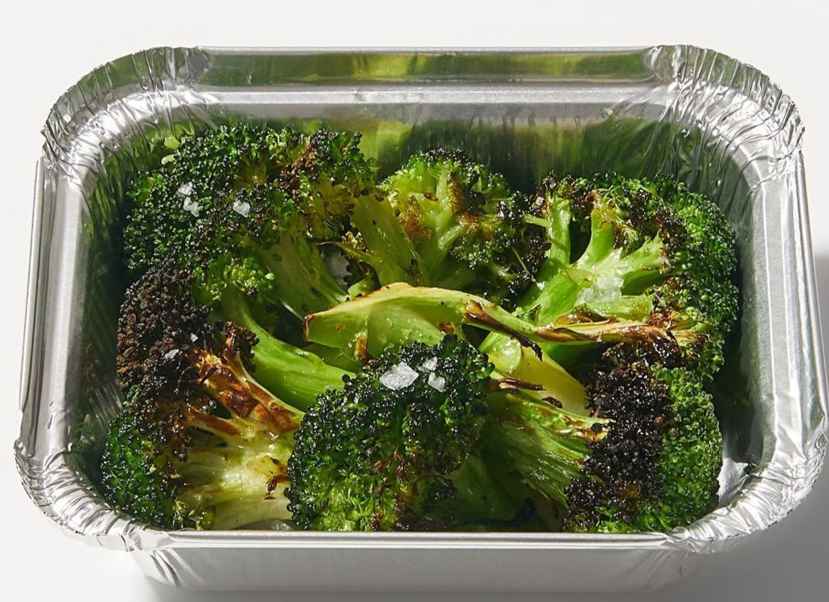 Charred Broccoli with Lemon Side