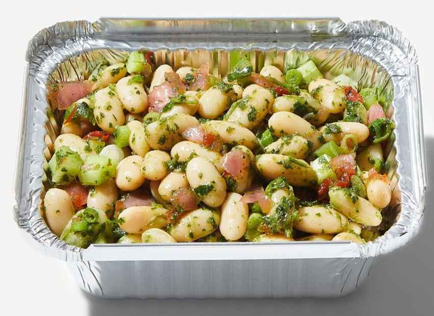 Marinated Cannellini Beans Side