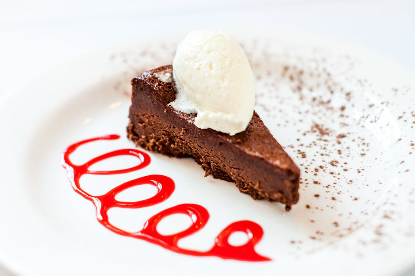 Gianduja Flourless Chocolate Mousse Cake