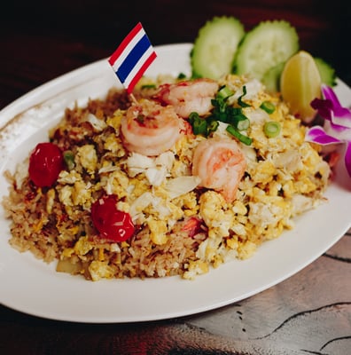 Shrimp & Crab Meat Fried Rice