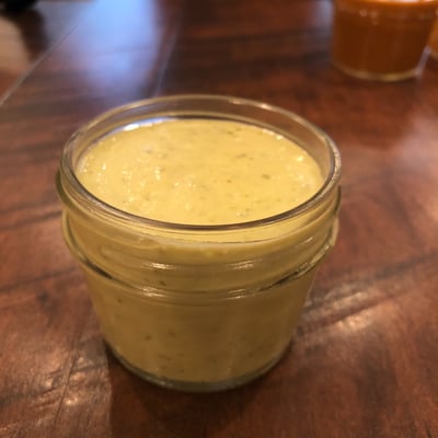 Spicy Wasabi mayo sauce (4.5 oz) (Homemade Sauce)