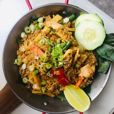 Spicy Basil Fried Rice