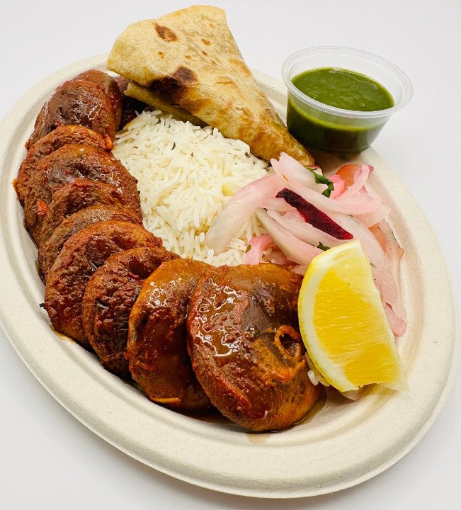 Tandoori mushroom ( FROM THE GRILL)