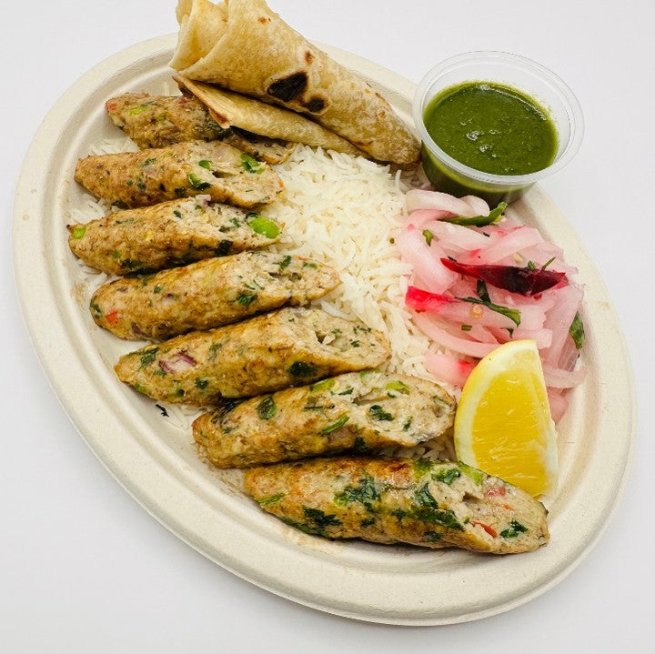 Chicken seekh kebab ( FROM THE GRILL)