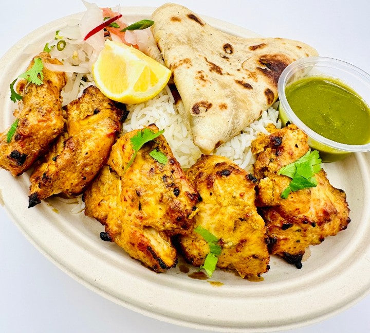 Chicken Tikka kebab ( FROM THE GRILL)