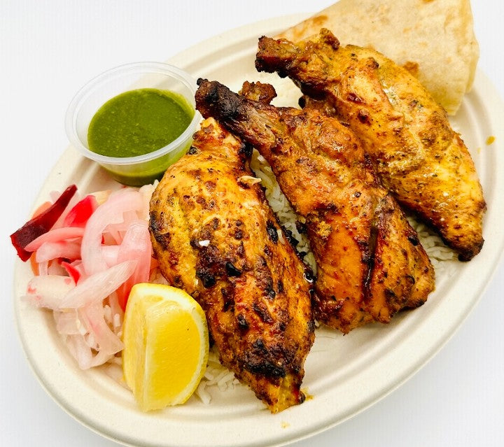 Tandoori chicken ( FROM THE GRILL)