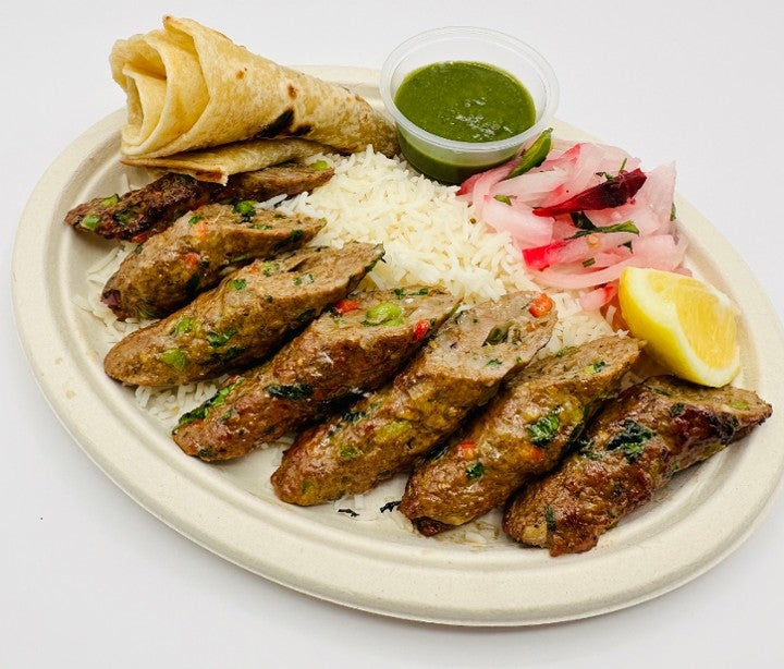 Lamb seekh kebab ( FROM THE GRILL)