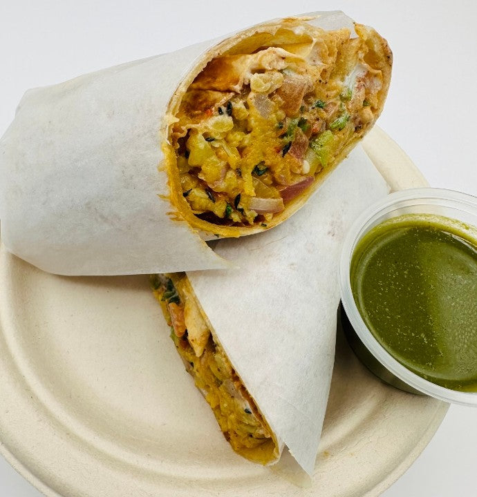 Chatpata aloo roll (KATHI ROLLS)