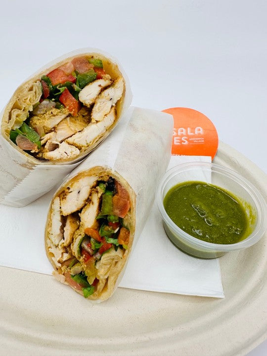 Chicken Tikka roll (KATHI ROLLS)