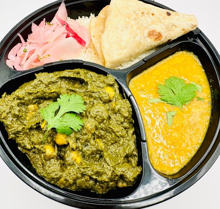 Chana saag box (COMBO BOXES)