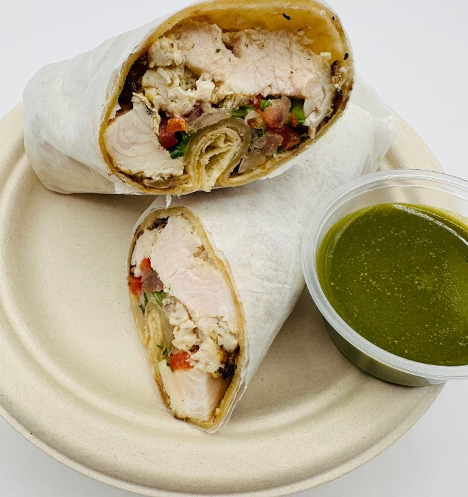 Chicken malai (KATHI ROLLS)