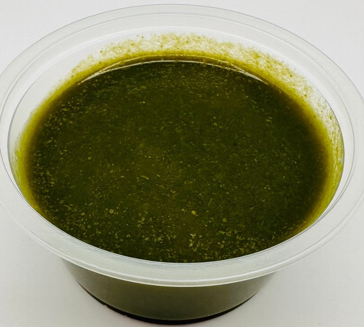Spicy green chutney