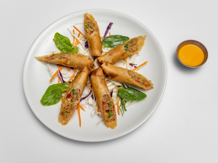 Chopped Cheese Spring Roll 切碎的奶酪春卷