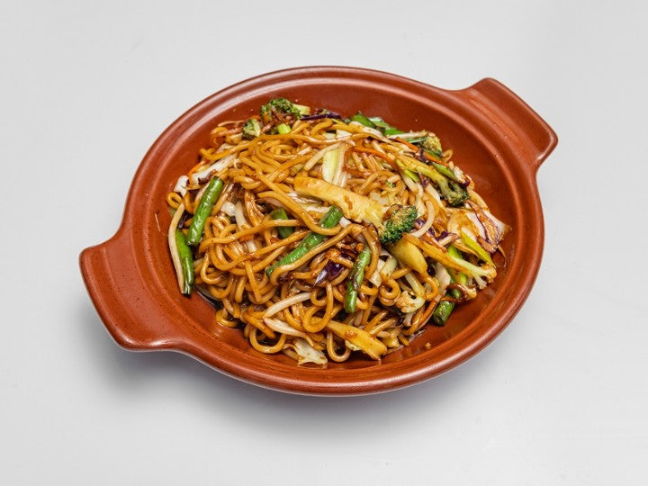 Vegetable Lo Mein 蔬菜卤面