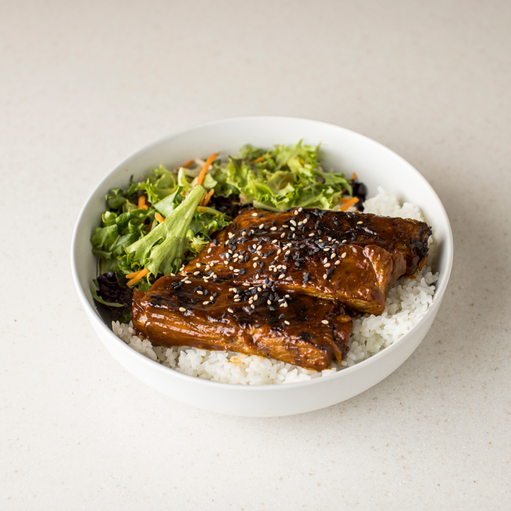 Charred Pork Rib Bowl (TERIYAKI BOWL)