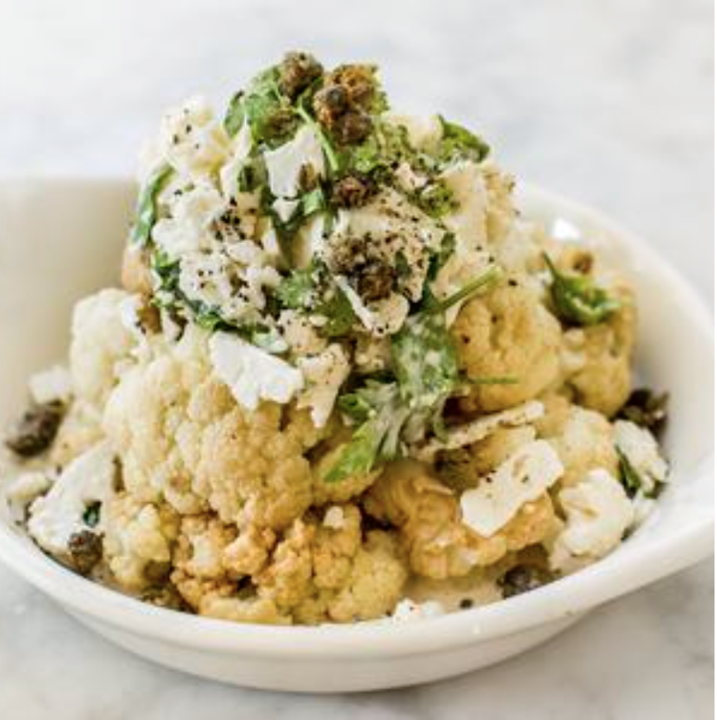 Roasted cauliflower