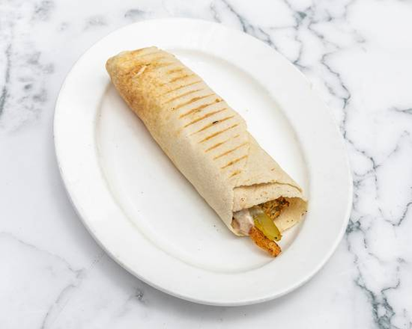 CHICKEN KAFTA KEBAB PITA SANDWICH (SANDWICHES)