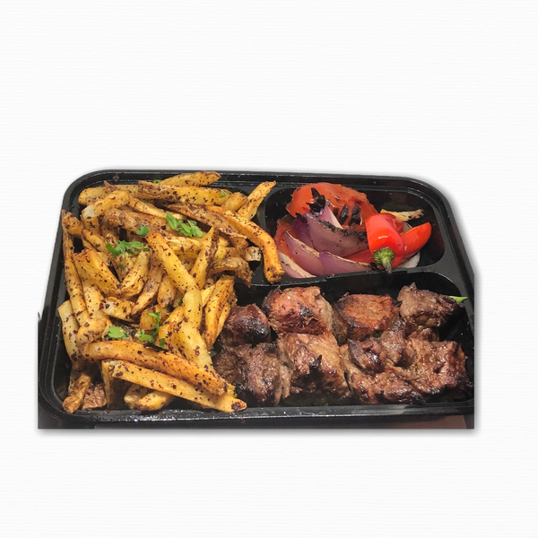 FILET MIGNON SHISH KEBAB PLATTER (FROM OUR GRILL)