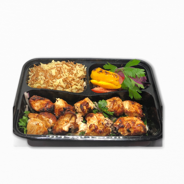 SHISH TAWOOK PLATTER- CHICKEN KEBAB (FROM OUR GRILL)