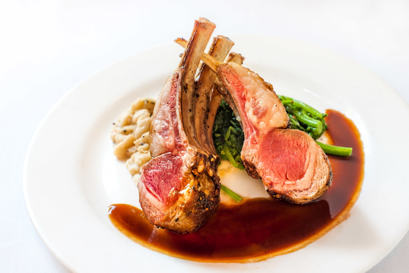 Roasted Baby Rack of Lamb