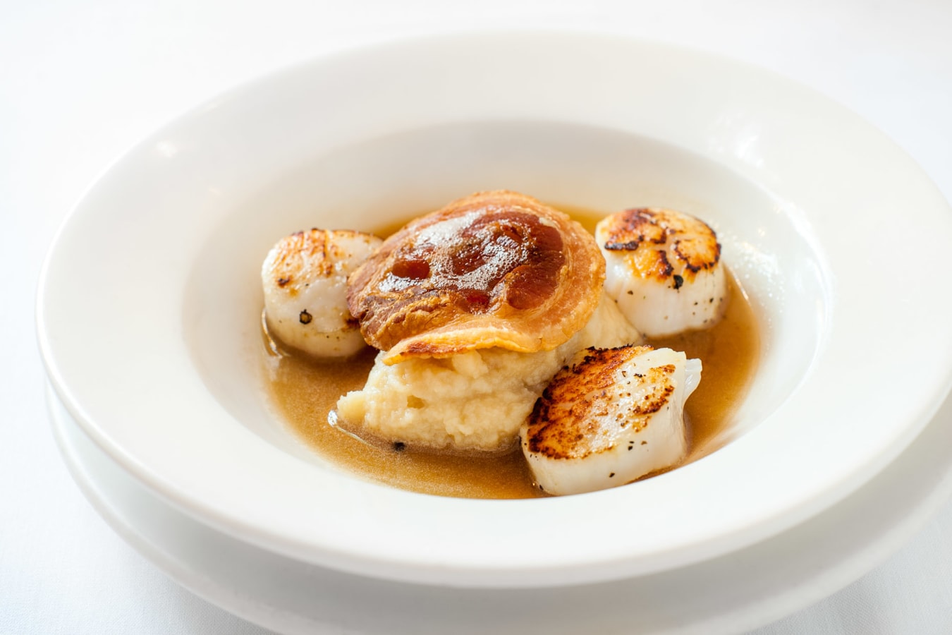 Seared Scallops "Agrodolce"
