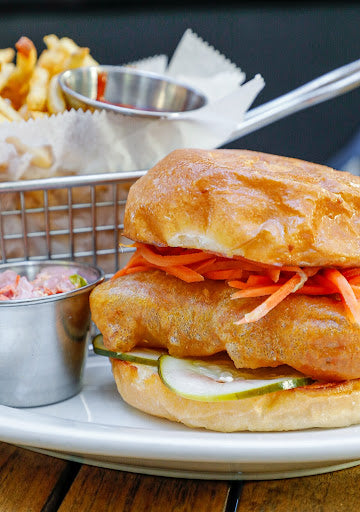 Beer Battered Fish Sandwich