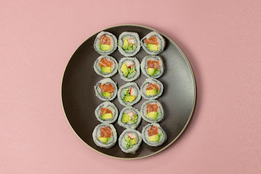 Salmon Avo/BLK Shrimp Temp Combo 1