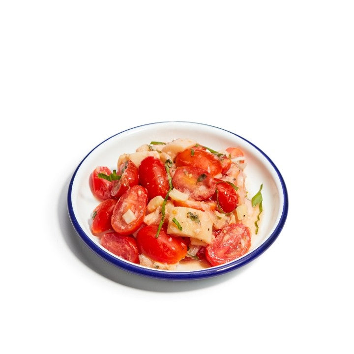 Marinated tomato salad