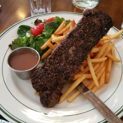 Steak Au Poivres (Lunch/Dinner)