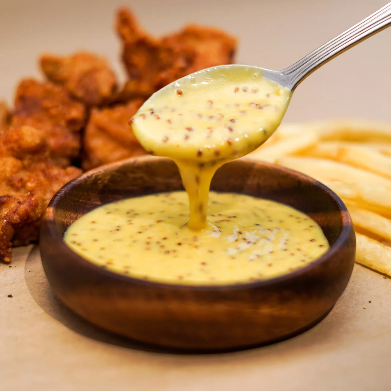 Honey mustard dip sauce