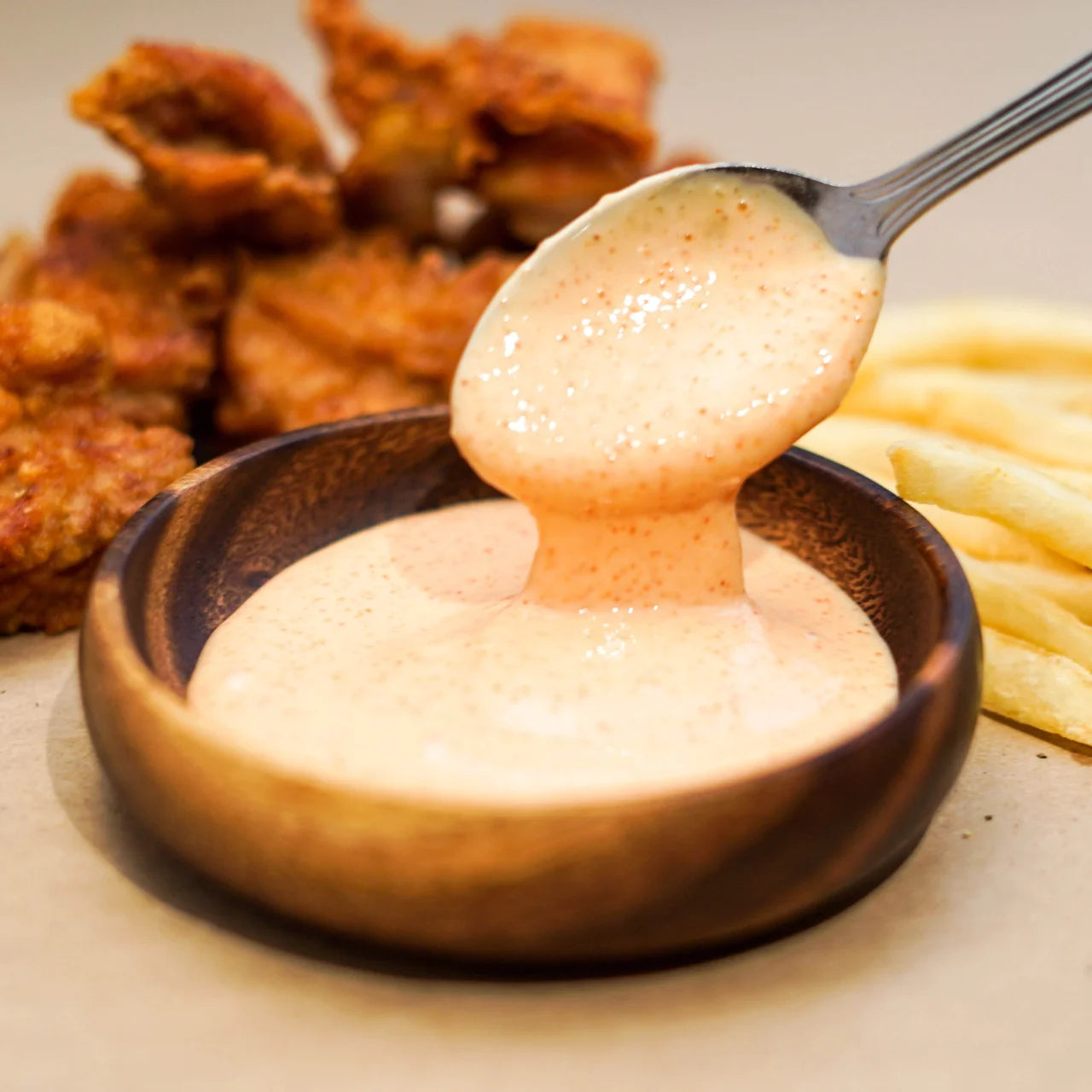 Mentai mayo dip sauce (Seasoned cod caviar)