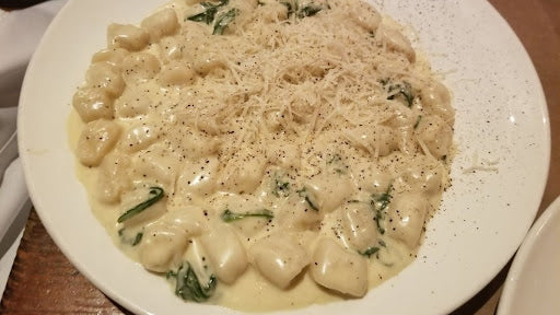 Gnocchetti Di Patate Con Salsa Al Gorgonzola E Rucola