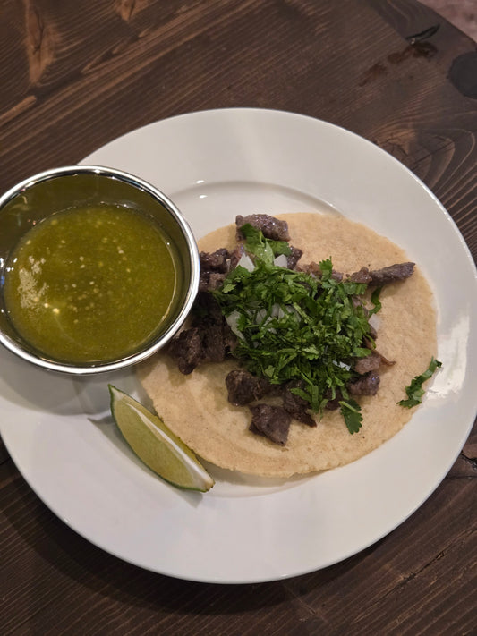 Steak taco