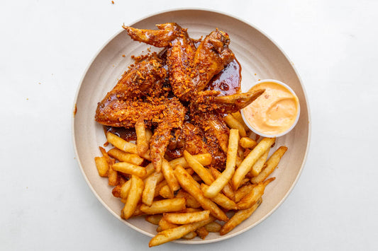 WINGS (3 PCs) + FRIES (TENDERS & WINGS COMBO)