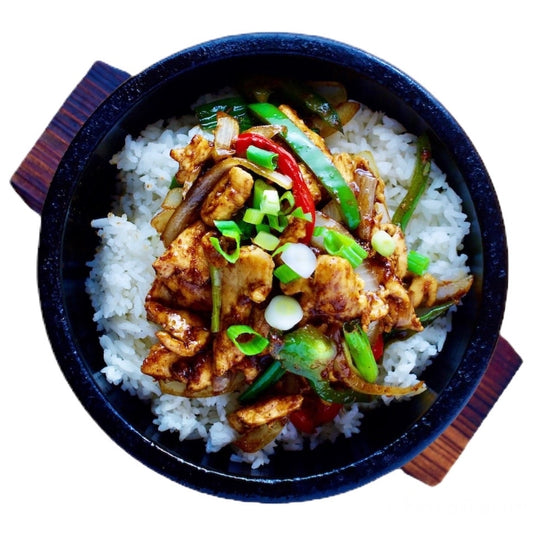 Black Pepper Stone Pot Rice Bowl