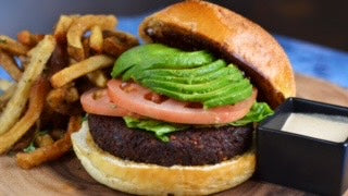 Chili Falafel Burger