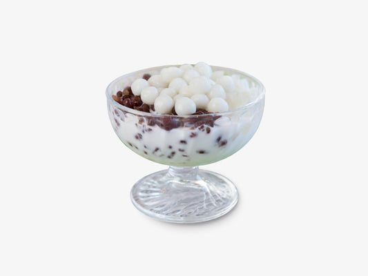 A10 Snow White Juice with Red Bean & Lychee Jelly