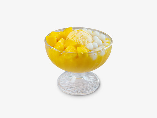 A4 Mango Juice with Rice Ball w. Ice Cream