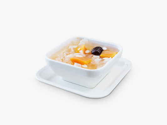 H9 Papaya Snow Fungus w. Almond (Hot/Cold) (HOT DESSERT)