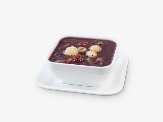 H10 Black Rice Soup w. Dried Longan and Dates (HOT DESSERT)