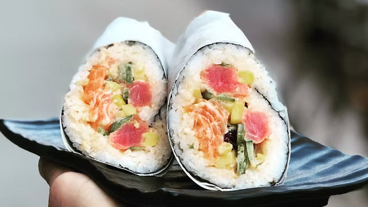 2 Protein Poké Burrito
